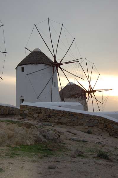 Windmills on Mykonos